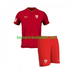 Fußballtrikot FC Sevilla Auswärts Trikot Away 2023-2024 Kurzarm für Kinder
