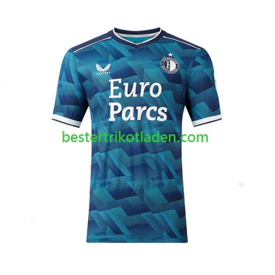 Fußballtrikot Feyenoord Rotterdam Auswärts Trikot Away 2023-2024 Kurzarm für Herren