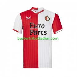 Fußballtrikot Feyenoord Rotterdam Heim Trikot Home 2023-2024 Kurzarm für Herren