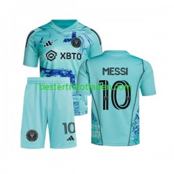 Fußballtrikot Inter Miami Lionel Messi 10 Special Heim Trikot Home 2023-2024 Kurzarm für Kinder