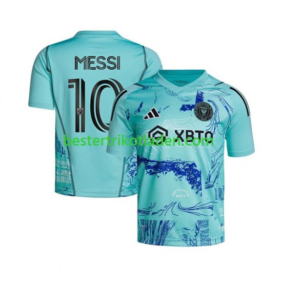 Fußballtrikot Inter Miami Lionel Messi 10 Special Heim Trikot Home 2023-2024 Kurzarm für Herren