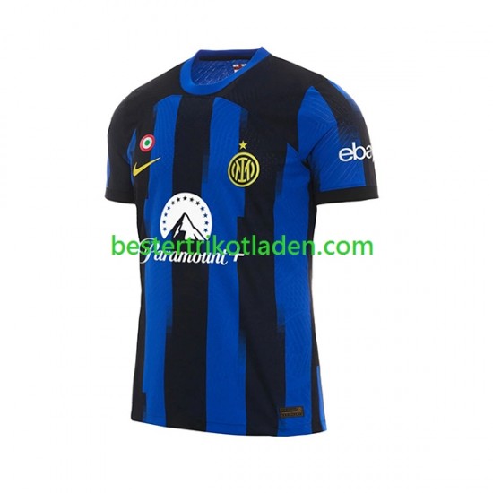 Fußballtrikot Inter Mailand Heim Trikot Home 2023-2024 Kurzarm für Herren