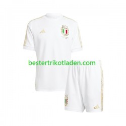 Fußballtrikot Italien Anniversary Heim Trikot Home 2023 Kurzarm für Kinder