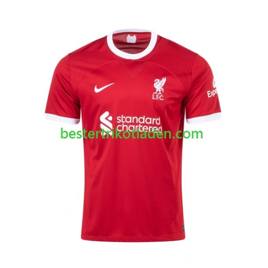 Fußballtrikot Liverpool Alexis Mac Allister 10 Heim Trikot Home 2023-2024 Kurzarm für Herren