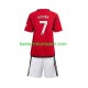 Fußballtrikot Manchester United Mount 7 Heim Trikot Home 2023-2024 Kurzarm für Kinder