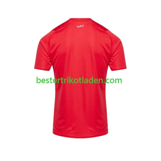 Fußballtrikot Marokko Heim Trikot Home 2023 Kurzarm für Herren