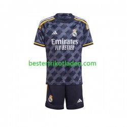 Fußballtrikot Real Madrid Auswärts Trikot Away 2023-2024 Kurzarm für Kinder