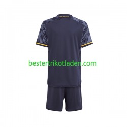 Fußballtrikot Real Madrid Auswärts Trikot Away 2023-2024 Kurzarm für Kinder