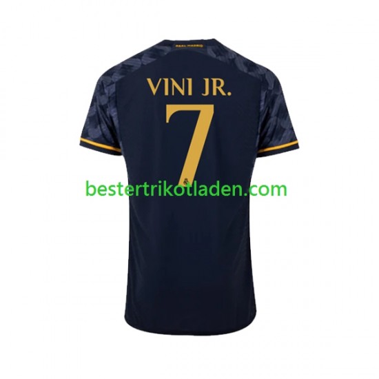 Fußballtrikot Real Madrid Vinicius Junior 7 Auswärts Trikot Away 2023-2024 Kurzarm für Herren