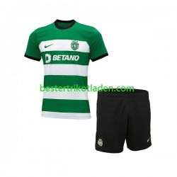 Fußballtrikot Sporting CP Heim Trikot Home 2023-2024 Kurzarm für Kinder