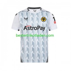 Fußballtrikot Wolverhampton Wanderers Ausweich Trikot 3rd 2023-2024 Kurzarm für Herren