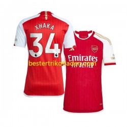 Fußballtrikot Arsenal Xhaka 34 Heim Trikot Home 2023-2024 Kurzarm für Herren