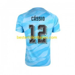 Fußballtrikot Corinthians Cassio 12 Torwart Heim Trikot Home 2023-2024 Kurzarm für Herren