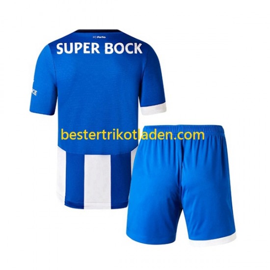 Fußballtrikot FC Porto Heim Trikot Home 2023-2024 Kurzarm für Kinder