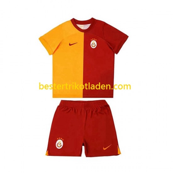 Fußballtrikot Galatasaray SK Heim Trikot Home 2023-2024 Kurzarm für Kinder