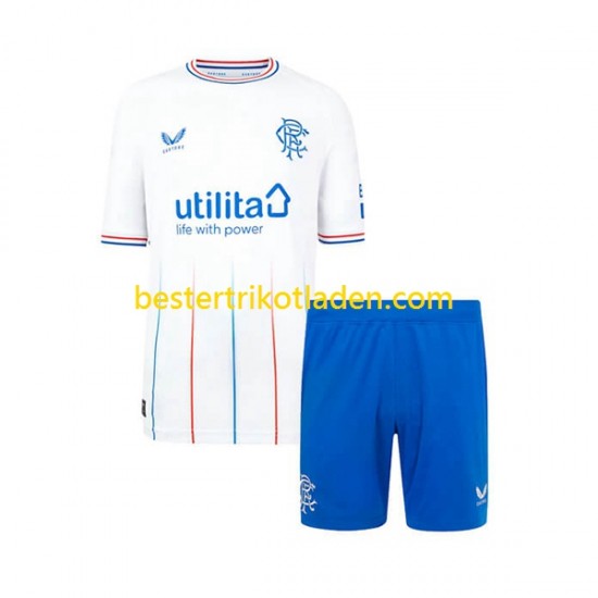 Fußballtrikot Rangers Auswärts Trikot Away 2023-2024 Kurzarm für Kinder