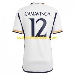 Fußballtrikot Real Madrid Camavinga 12 Heim Trikot Home 2023-2024 Kurzarm für Herren