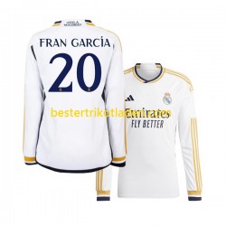 Fußballtrikot Real Madrid Fran Garcia 20 Heim Trikot Home 2023-2024 Langarm für Herren