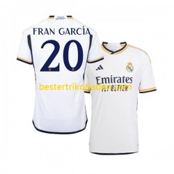 Fußballtrikot Real Madrid Fran Garcia 20 Heim Trikot Home 2023-2024 Kurzarm für Herren