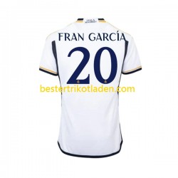Fußballtrikot Real Madrid Fran Garcia 20 Heim Trikot Home 2023-2024 Kurzarm für Herren