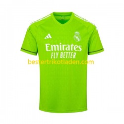 Fußballtrikot Real Madrid Torwart Heim Trikot Home 2023-2024 Kurzarm für Herren