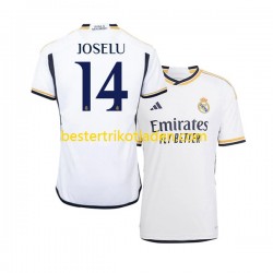 Fußballtrikot Real Madrid JOSELU 14 Heim Trikot Home 2023-2024 Kurzarm für Herren
