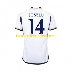 Fußballtrikot Real Madrid JOSELU 14 Heim Trikot Home 2023-2024 Kurzarm für Herren