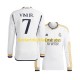 Fußballtrikot Real Madrid Vinicius Junior 7 Heim Trikot Home 2023-2024 Langarm für Herren