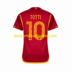 Fußballtrikot AS Rom Totti 10 Heim Trikot Home 2023-2024 Kurzarm für Herren