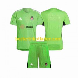 Fußballtrikot Besiktas Torwart Auswärts Trikot Away 2023-2024 Kurzarm für Kinder