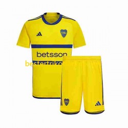 Fußballtrikot Boca Juniors Auswärts Trikot Away 2023-2024 Kurzarm für Kinder