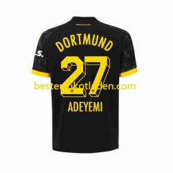 Fußballtrikot Borussia Dortmund Karim Adeyemi 27 Auswärts Trikot Away 2023-2024 Kurzarm für Herren