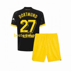 Fußballtrikot Borussia Dortmund Karim Adeyemi 27 Auswärts Trikot Away 2023-2024 Kurzarm für Kinder