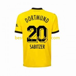 Fußballtrikot Borussia Dortmund Marcel Sabitzer 20 Heim Trikot Home 2023-2024 Kurzarm für Herren