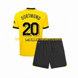 Fußballtrikot Borussia Dortmund Marcel Sabitzer 20 Heim Trikot Home 2023-2024 Kurzarm für Kinder