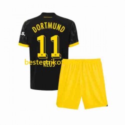 Fußballtrikot Borussia Dortmund Marco Reus 11 Auswärts Trikot Away 2023-2024 Kurzarm für Kinder