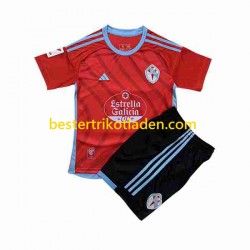 Fußballtrikot Celta de Vigo Auswärts Trikot Away 2023-2024 Kurzarm für Kinder