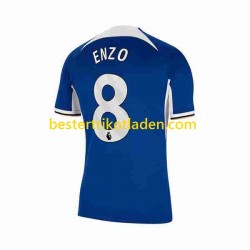 Fußballtrikot Chelsea Enzo Fernandez 8 Heim Trikot Home 2023-2024 Kurzarm für Herren