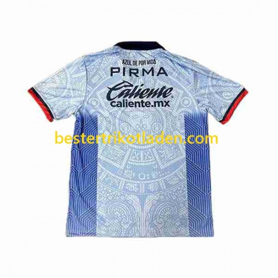 Fußballtrikot Cruz Azul Day of the Dead Auswärts Trikot Away 2023-2024 Kurzarm für Herren