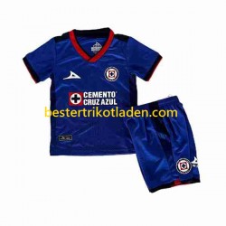 Fußballtrikot Cruz Azul Heim Trikot Home 2023-2024 Kurzarm für Kinder