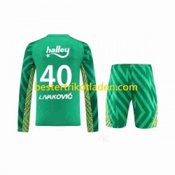Fenerbahce Livakovic 40 Footbal Kit Torwart Heim Trikot Home 2023-2024 Langarm