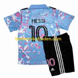 Fußballtrikot Inte Miami Lionel Messi 10 Ausweich Trikot 3rd 2023-2024 Kurzarm für Kinder