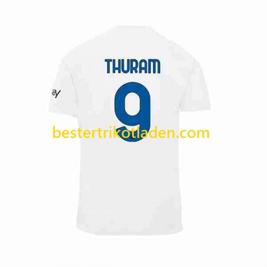 Fußballtrikot Inter Mailand Marcus Thuram 9 Auswärts Trikot Away 2023-2024 Kurzarm für Herren