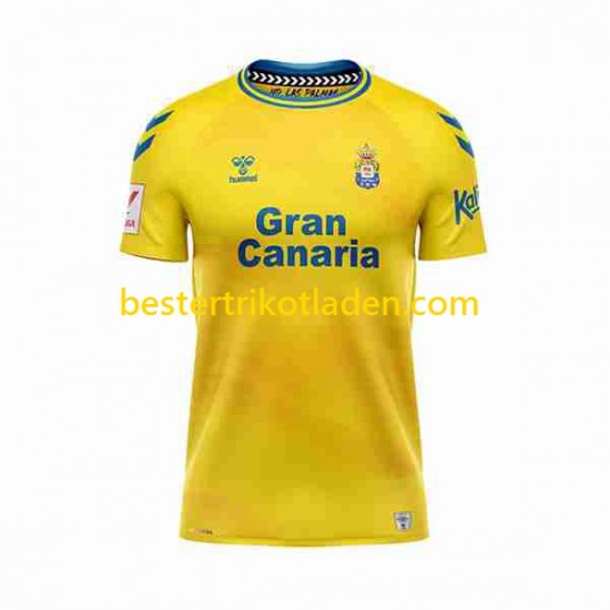 Fußballtrikot Las Palmas Heim Trikot Home 2023-2024 Kurzarm für Herren