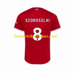 Fußballtrikot Liverpool Dominik Szoboszlai 8 Heim Trikot Home 2023-2024 Kurzarm für Herren