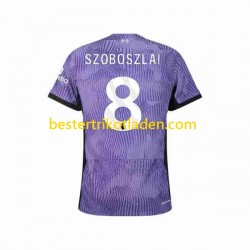 Fußballtrikot Liverpool Dominik Szoboszlai 8 Ausweich Trikot 3rd 2023-2024 Kurzarm für Herren