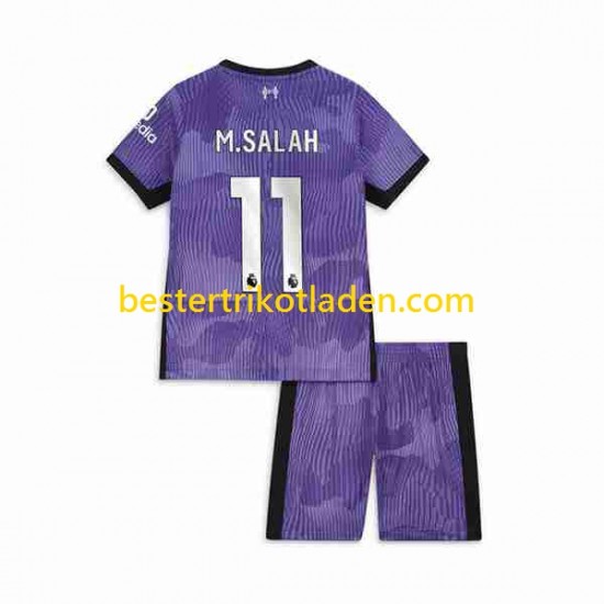 Fußballtrikot Liverpool M.Salah 11 Ausweich Trikot 3rd 2023-2024 Kurzarm für Kinder