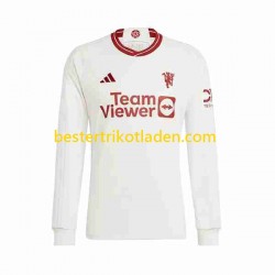 Fußballtrikot Manchester United Ausweich Trikot 3rd 2023-2024 Langarm für Herren