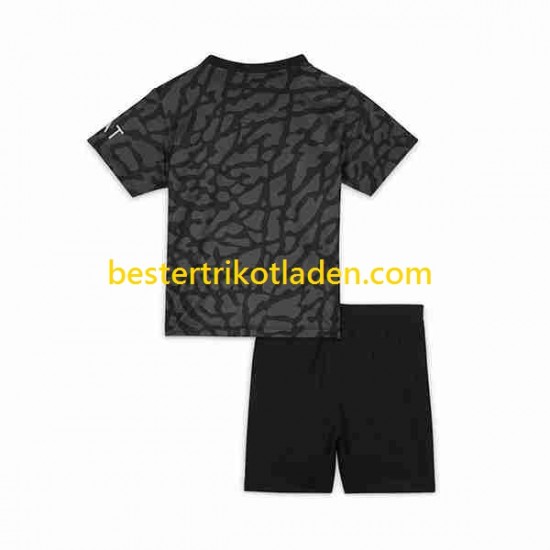 Fußballtrikot Paris Saint-Germain Ausweich Trikot 3rd 2023-2024 Kurzarm für Kinder