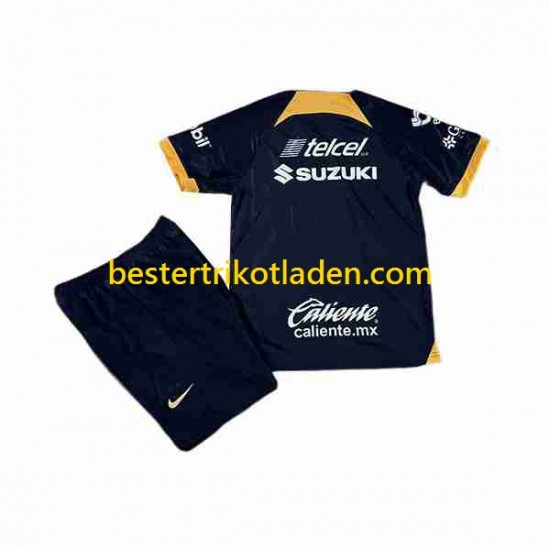 Fußballtrikot UNAM Pumas Auswärts Trikot Away 2023-2024 Kurzarm für Kinder
